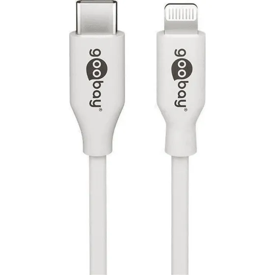 Goobay Kabel Lightning-USB-C 0,5 m biay MFi