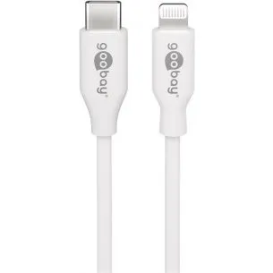 Goobay Kabel USB-C do Lightning 2m biały