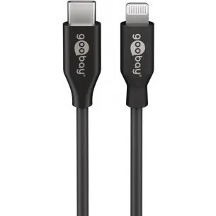 Goobay Kabel Lightning-USB-C 1m czarny