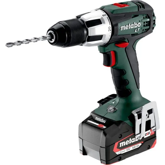 Metabo SB 18 LT 18V AKU 2x4Ah (2x4.0Ah) + adowarka ASC 55 + METABOX