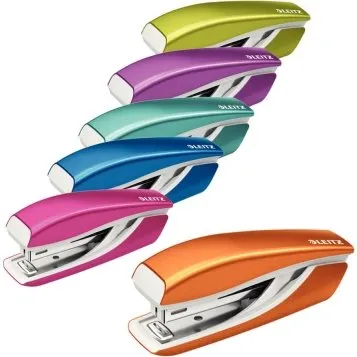 Leitz NeXXt WOW 5528 Mini Zszywacz Różowy Metaliczny