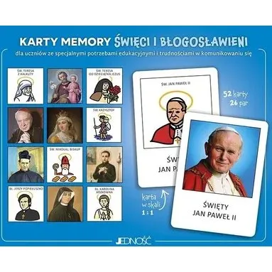 Jedność Karty memory Święci i Błogosławieni
