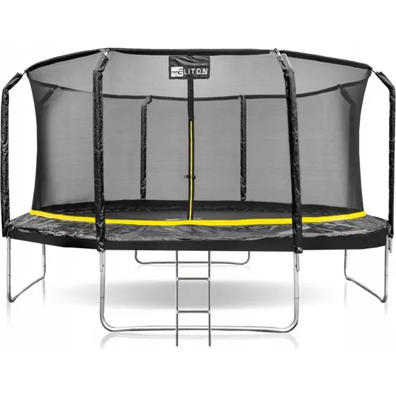 Corciano Trampolina 14FT 435CM Premium z siatką i drabinką