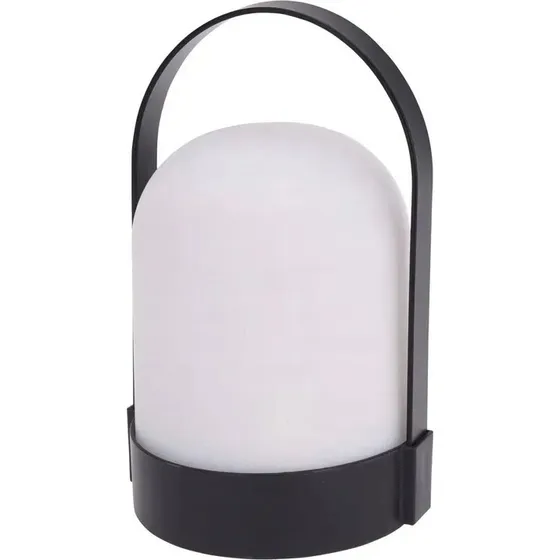 LAMPA TURYSTYCZNA LED z uchwytem, metalowa, do kempingu