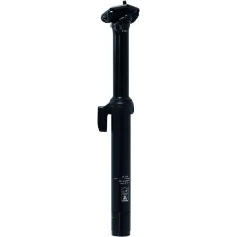 XLC ICR S13 Zawieszenie Sztyca 27,2x390mm 120mm Alu Czarny