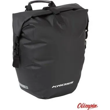 Kross Aqua Stop Sakwa na bagażnik 25,4L czarna