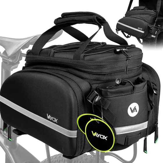Vayox VA0346 Sakwa Rowerowa 35L Czarna