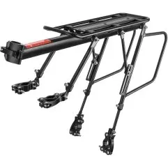 Rockbros Baganik z pk i lampk LED czarny