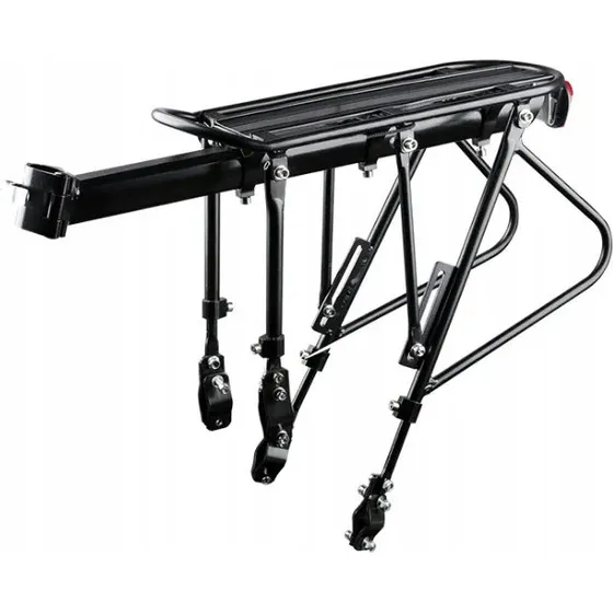 Bagażnik rowerowy aluminium 110 kg, uniwersalny 20-29 cali