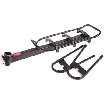Intertec Bagażnik Rowerowy Tylny Aluminium 10 kg Czarny