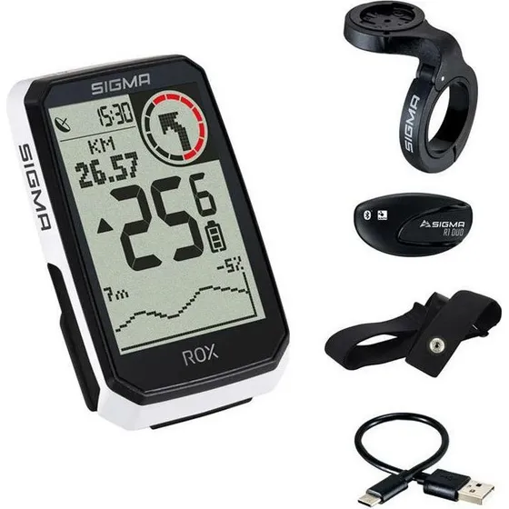 Sigma Rox 4.0 Endurance HR z GPS, czarny