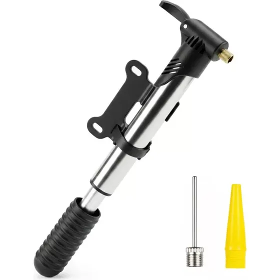 Be-active.pl Mini Pompka Rowerowa Teleskopowa Srebrna