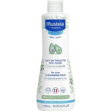 Mustela Mleczko Oczyszczające Bez Spłukiwania 750 ml