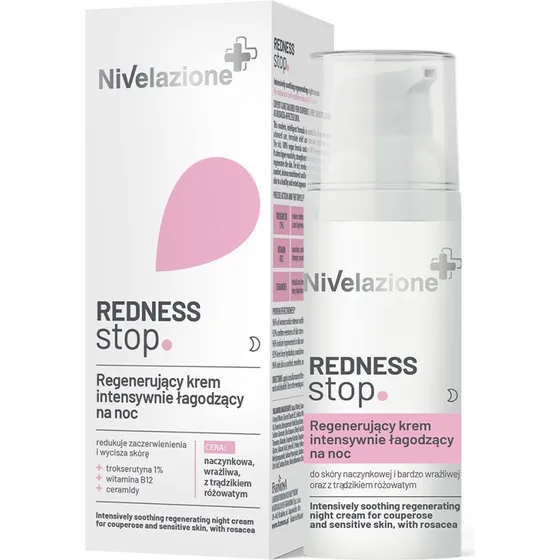 NIVELAZIONE Redness Stop Regenerujcy krem na noc 50 ml