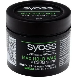 Syoss Max Hold Wosk do wosw 150ml, bardzo mocny, redni poysk
