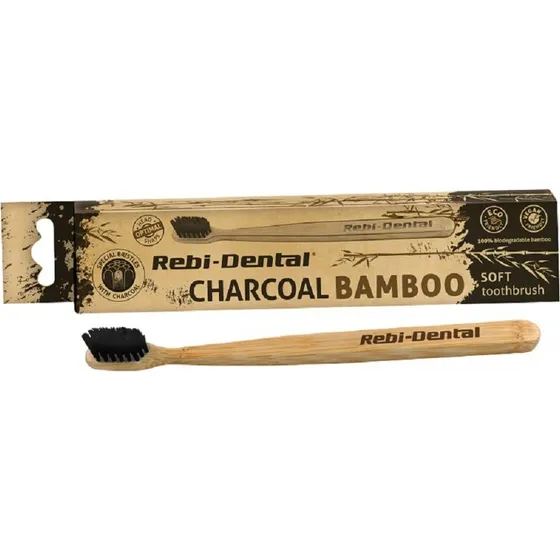 Rebi-Dental Bambusowa Szczoteczka do Zębów Soft M62