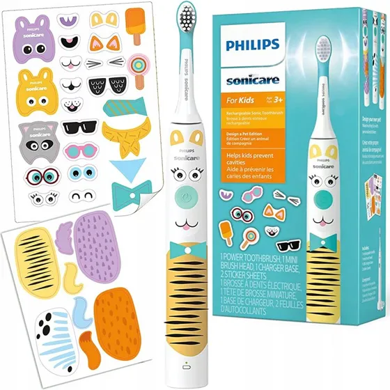 Philips Sonicare Kids HX3601/01 Design a Pet Biała