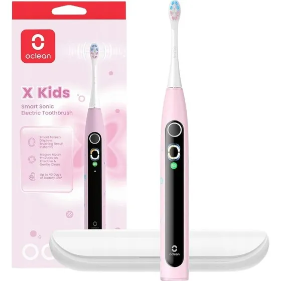 Oclean X Kids S Różowa – Szczoteczka Sonoiczna dla Dzieci