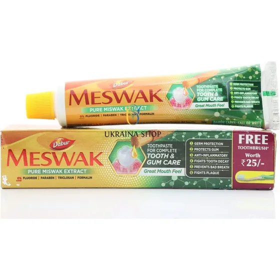 Dabur Meswak Pasta do Zębów Bez Fluoru 200g