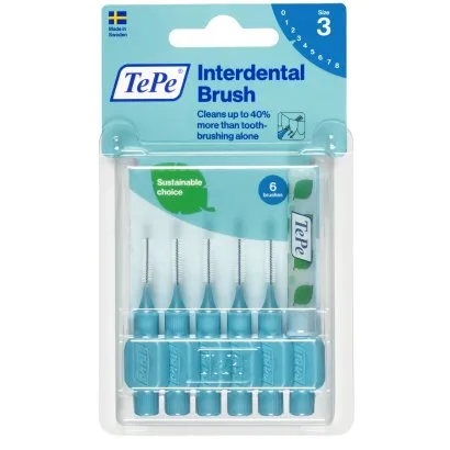 TePe Original Interdental Brush 0,6 mm, 6 szt. (niebieski)