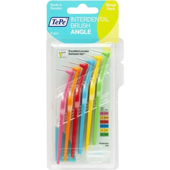 Tepe Angle Mix 6 szt. szczoteczki międzyzębowe