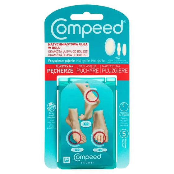 Compeed Plastry na pęcherze Mix 5 szt.