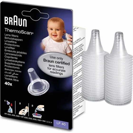 Braun LF40, kapturki do termometru, 40 szt.