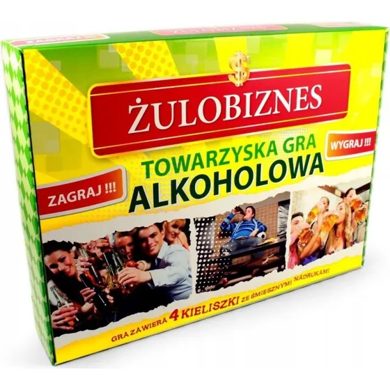 Żulobiznes – Gra imprezowo-alkoholowa dla dorosłych