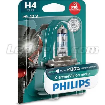 Philips H4 X-tremeVision Moto +130% 60/55W P43t