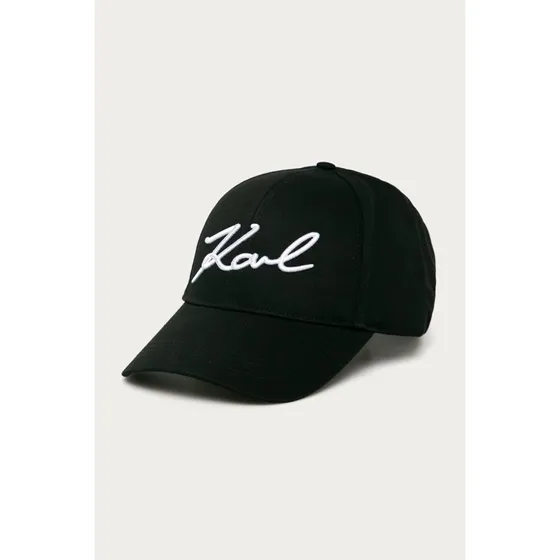 Karl Lagerfeld Czapka z daszkiem 205W3405 czarna