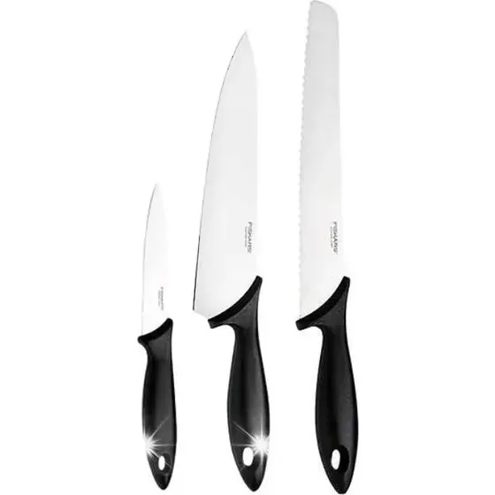 Fiskars Zestaw 3 Noży Kuchennych Essential
