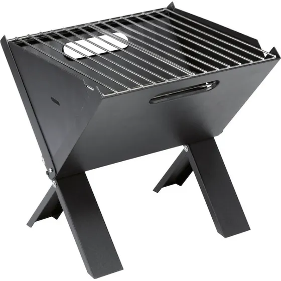 Outwell Cazal Portable Compact Grill, czarny, składany