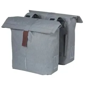 BASIL City Double Bag 32L szary