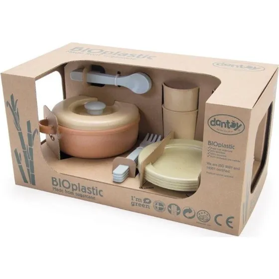 Dantoy Zestaw obiadowy bio plastik 4 osoby