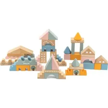 Viga 44093 PolarB Budowa miasta – klocki drewniane