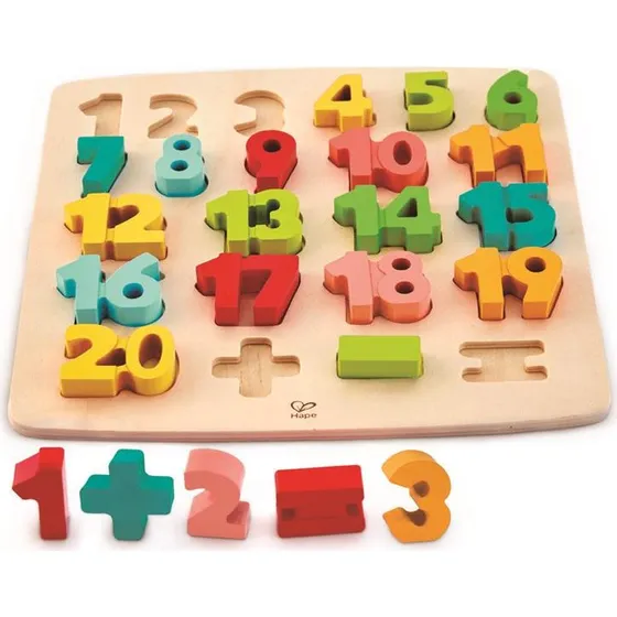 Hape Puzzle Cyfry – nauka liczenia do 20