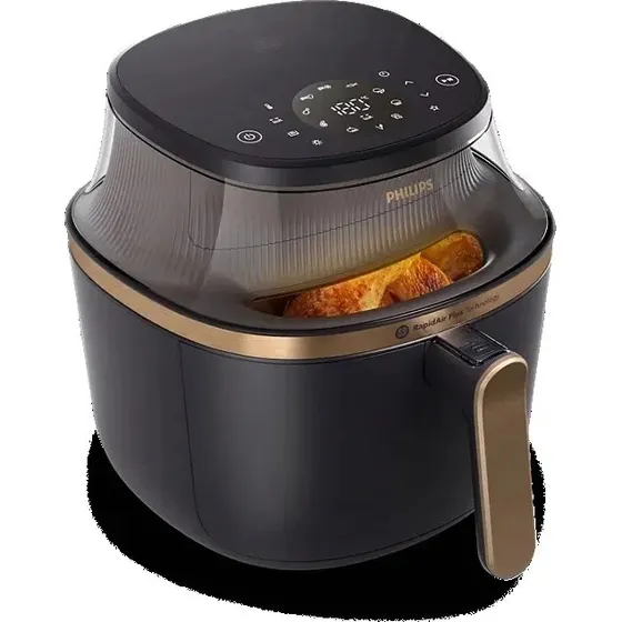 Frytkownica beztuszczowa Philips Ovi NA322/00 1400W, 4,2L, czarna