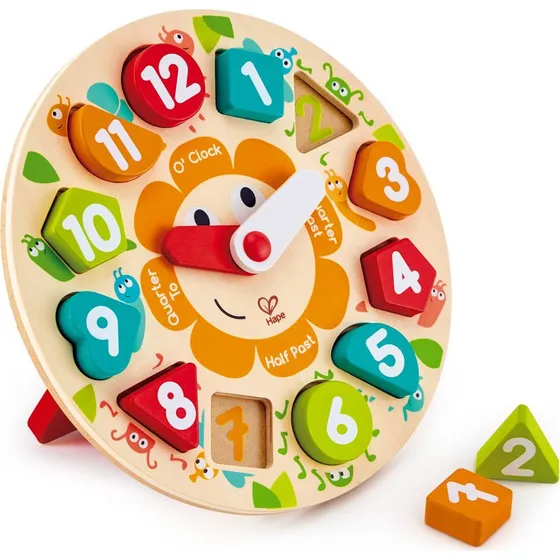 Hape Zegar logiczny dla dzieci z wysuwającymi się liczbami