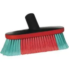 Vikan Szczotka owalna 526952 z przepływem wody i gumowym rantem