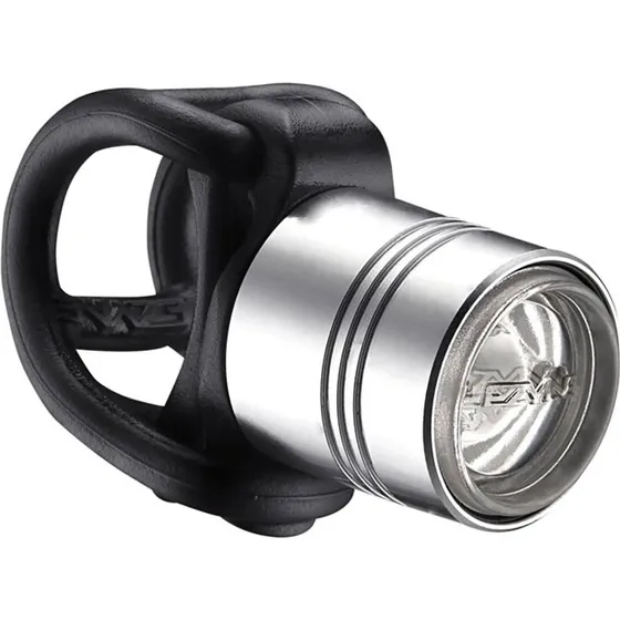 Lezyne Femto Drive Przednia 15 lm, Srebrna