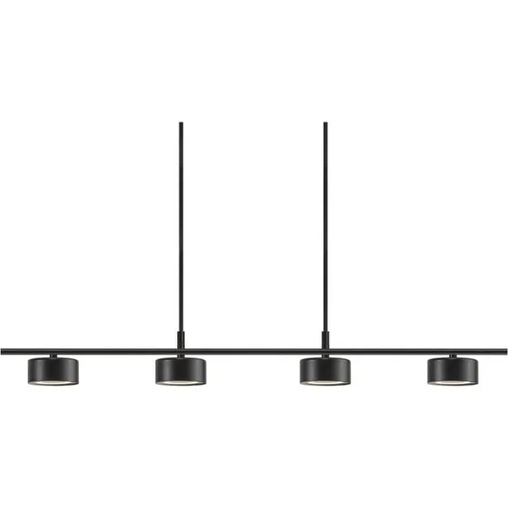Nordlux Clyde LED Czarna Lampa Wisząca 200 cm