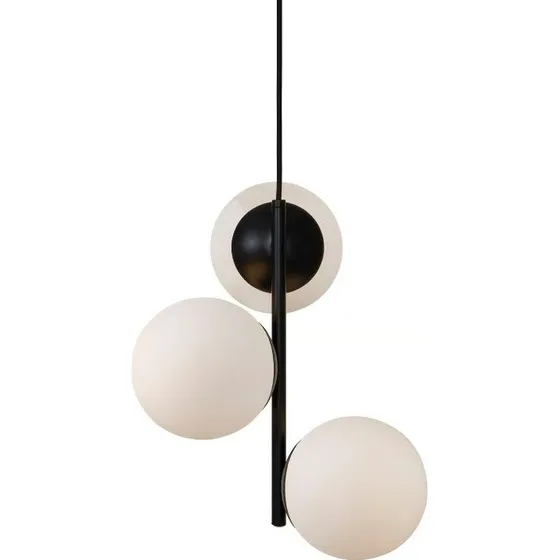 Nordlux Lampa Wisząca Lilly 48603035 Mosiądz/Opal E14 3x40W