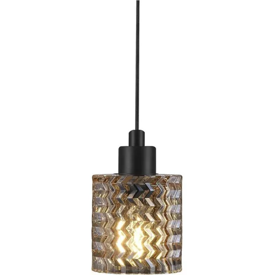 Nordlux Hollywood NO46483027 – lampa wisząca z kloszem bursztynowym