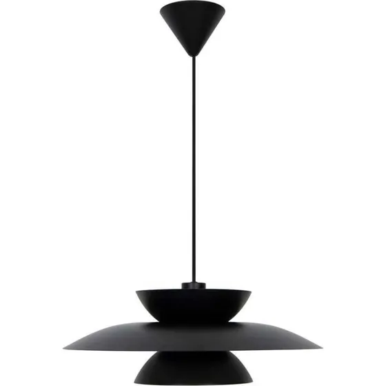 Nordlux Carmen 1xE27 40W Czarna Lampa Wisząca 45 cm