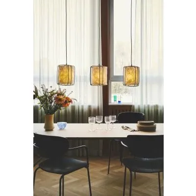 Nordlux Cardine III 112cm lampa wisząca biała/czarna