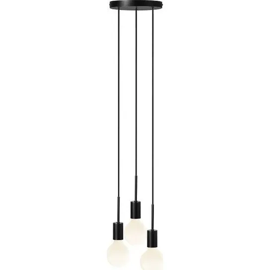 Nordlux Paco 3-lampowa lampa wisząca czarna 40W E27