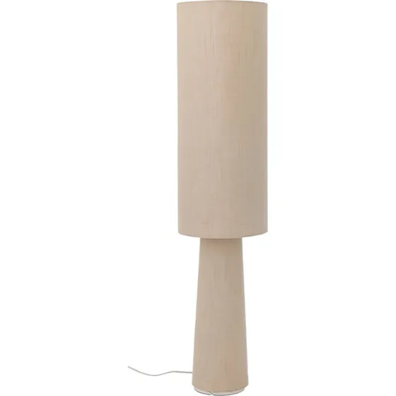 Bloomingville Emmie Lampa Podłogowa 120 cm z lnianą tkaniną