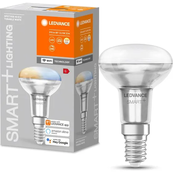 LEDVANCE LED E14 3,3W 210lm CCT Ściemnialna SMART+ WiFi