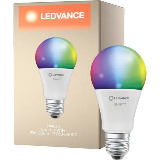 Ledvance Smart+ WiFi E27 RGBW 9W 3szt.