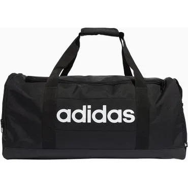 adidas Torba LINEAR DUFFELBAG M czarna/biała